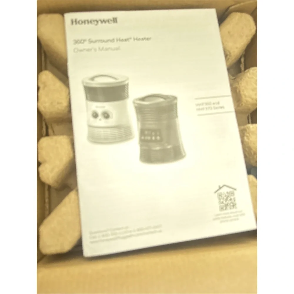 Honeywell‎ 360 Degree Surround Heat 1500W Fan Forced Heater Black